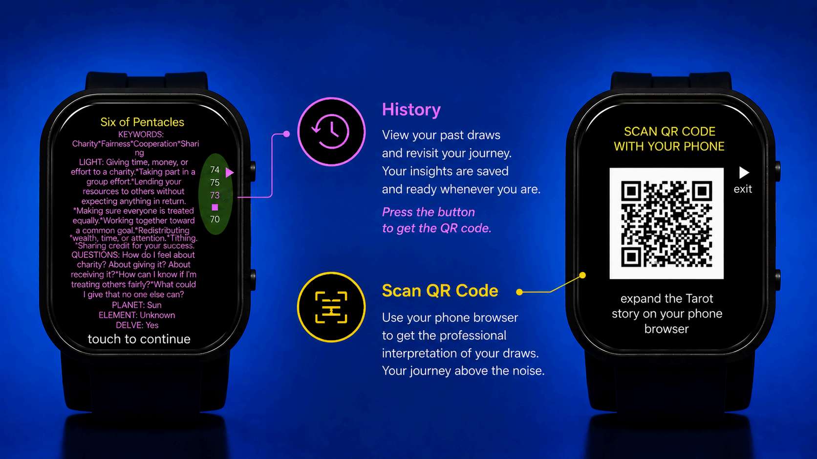 Open your gift experience QR code user guide